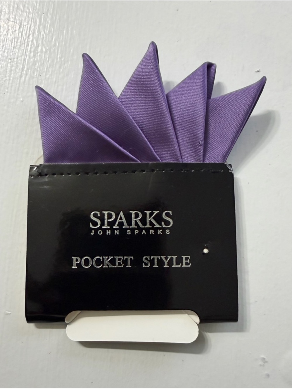 John Purple Pocket Square - Pocket Style